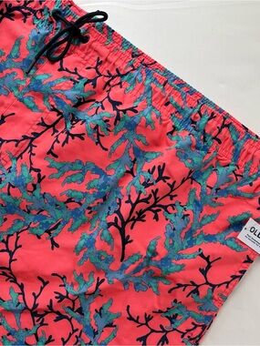 NWT Old Navy Tropical Swimming Trunks Size XXXXL Tall